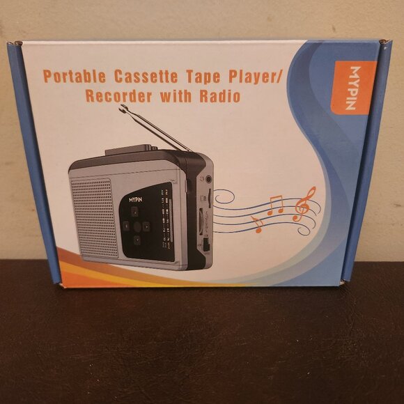 Portable Cassette Tape Player Recorder with Radio - Picture 1 of 5